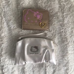 Hello Kitty Wallet and Pouch